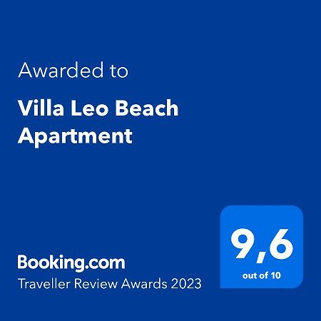 Villa Leo Beach Apartment ポドゥゴラ エクステリア 写真